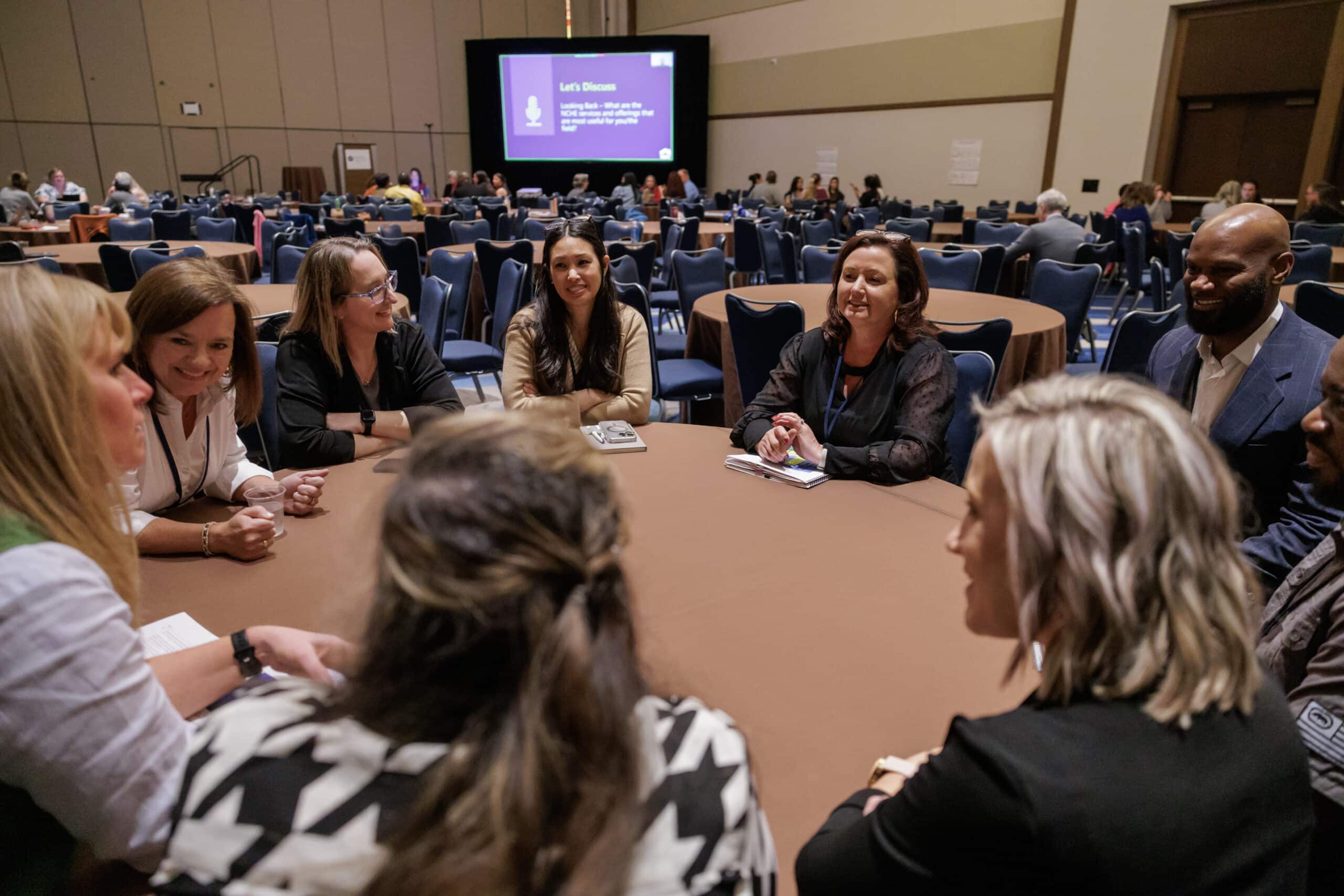 Roundtable discussion at the conference